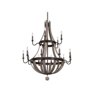 Harper (10+5) Light 2 Tier Cha