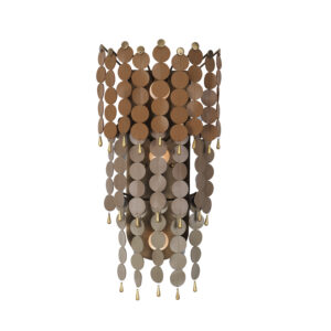 PELT LEATHER WALL SCONCE